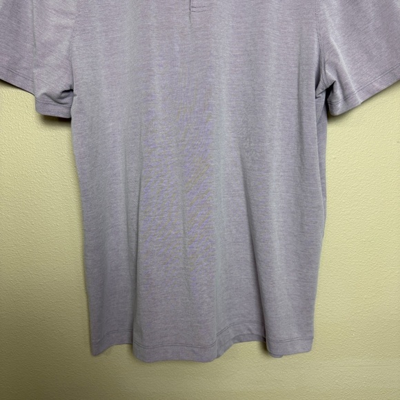 Lululemon Mens Evolution Lavender Polo Short Sleeve - Picture 4 of 8
